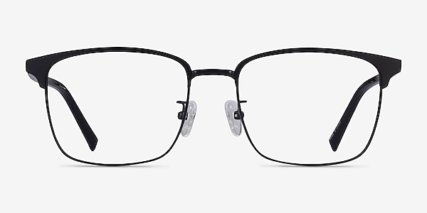 Terry Noir Métal Montures de lunettes de vue