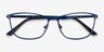 Lucas Navy Green MetalEyeglass Frames from EyeBuyDirect, Closed View