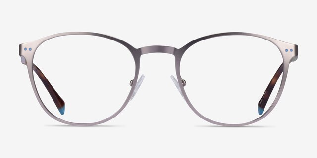 Ferguson Gunmetal Tortoise AcetateEyeglass Frames from EyeBuyDirect, Front View