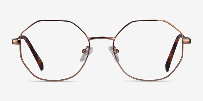 Astral Bronze Metal Eyeglass Frames from EyeBuyDirect