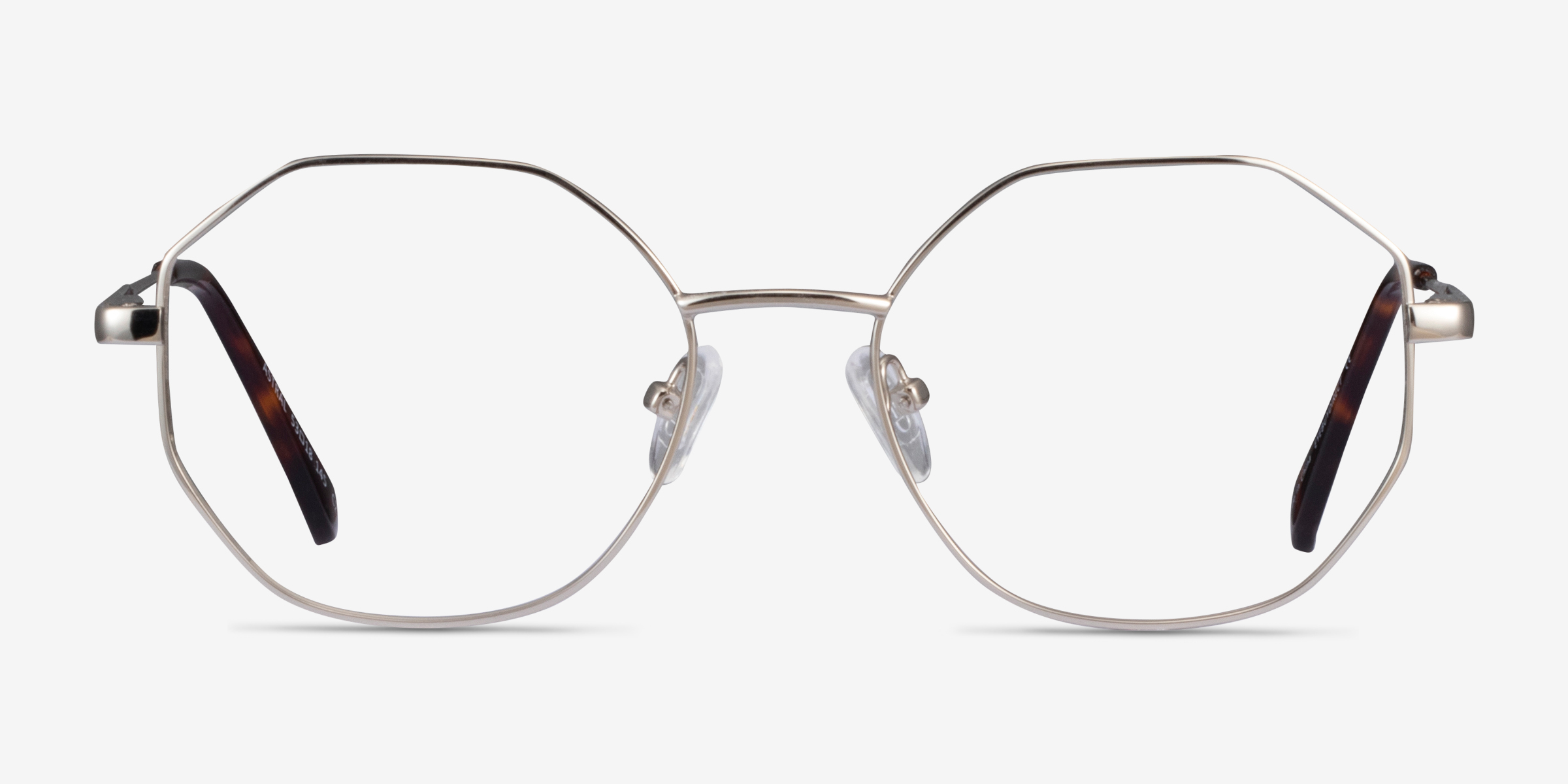 Astral Geometric Silver Full Rim Eyeglasses | Eyebuydirect