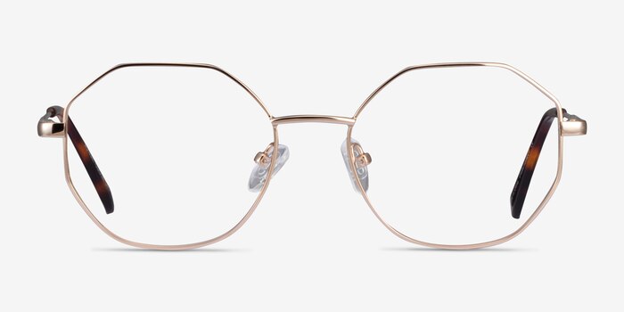 Astral Gold Metal Eyeglass Frames from EyeBuyDirect