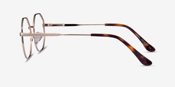 Astral Gold Metal Eyeglass Frames from EyeBuyDirect