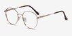Haiku Golden MetalEyeglass Frames from EyeBuyDirect, Angle View