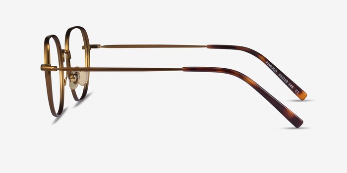 Pimlico Bronze Metal Eyeglass Frames from EyeBuyDirect