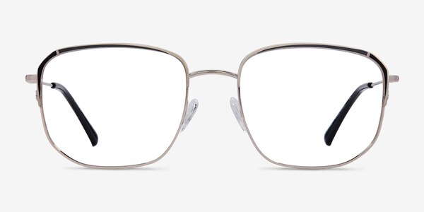 Carnaby Gold Black Metal Eyeglass Frames