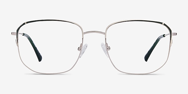 Carnaby Gold Dark Green Metal Eyeglass Frames