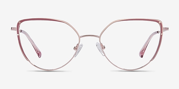 Mayfair Gold Purple Métal Montures de lunettes de vue