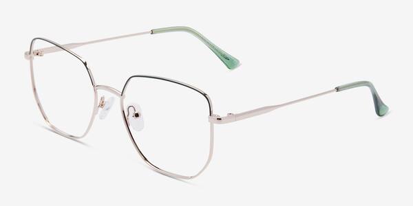 Gold Green Milner -  Metal Eyeglasses