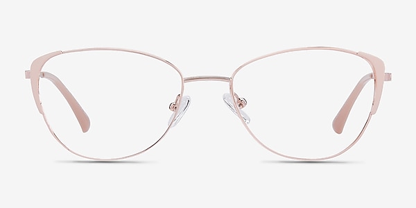 Operetta Gold Nude Metal Eyeglass Frames