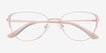 Operetta Gold Nude MetalEyeglass Frames from EyeBuyDirect, Closed View