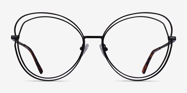 Stardust Matte Black Métal Montures de lunettes de vue
