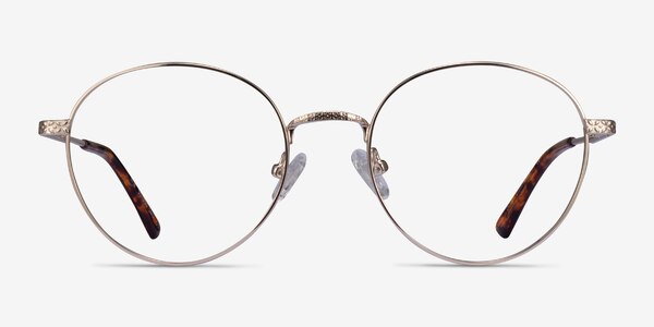 Wiz Gold Tortoise Metal Eyeglass Frames