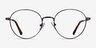 Wiz Gunmetal Tortoise MetalEyeglass Frames from EyeBuyDirect, Front View