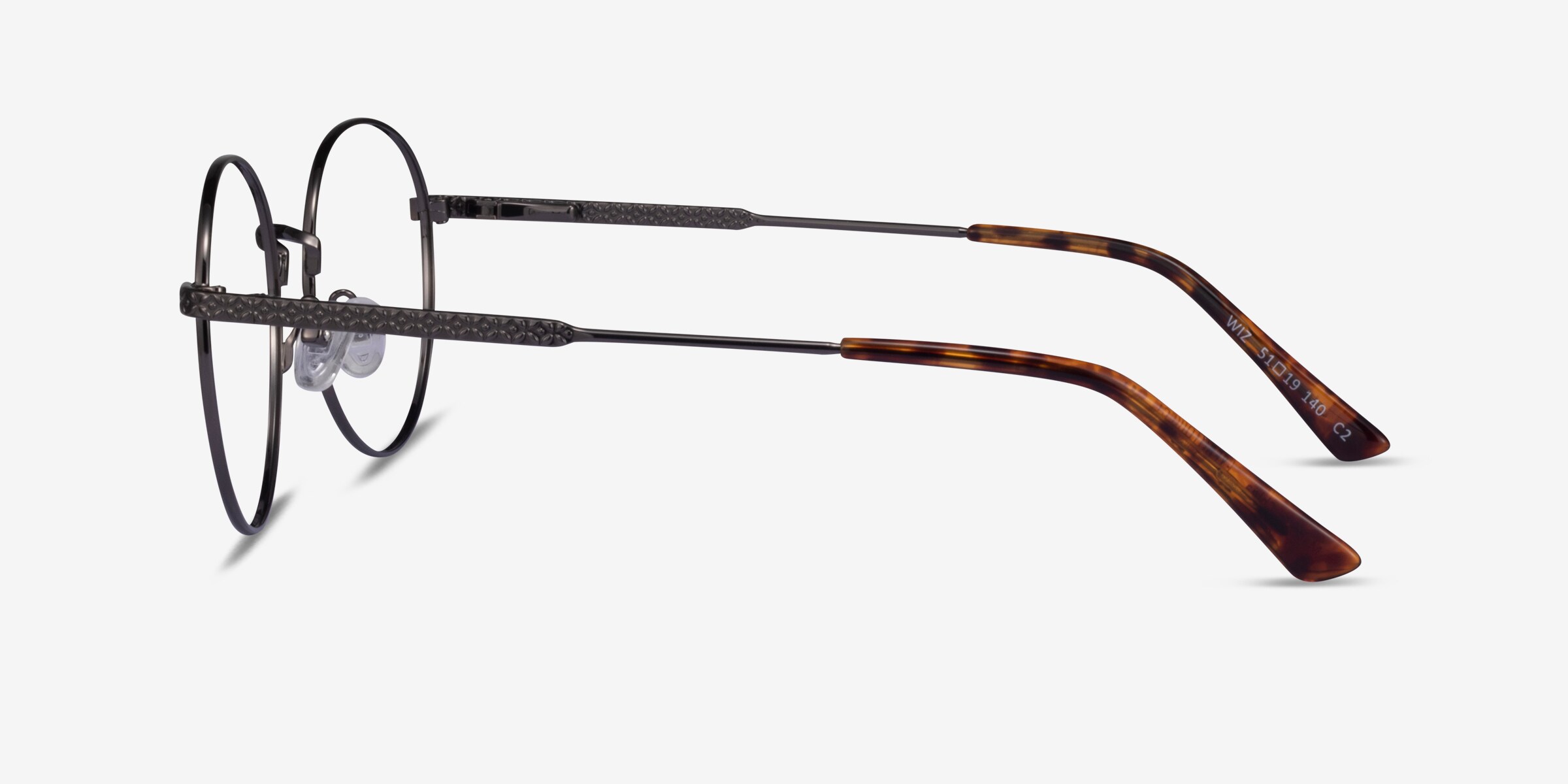 Wiz Round Gold Tortoise Full Rim Eyeglasses | Eyebuydirect