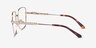 Coil Gold MetalEyeglass Frames from EyeBuyDirect, Side View