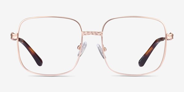 Coil Rose Gold Metal Eyeglass Frames