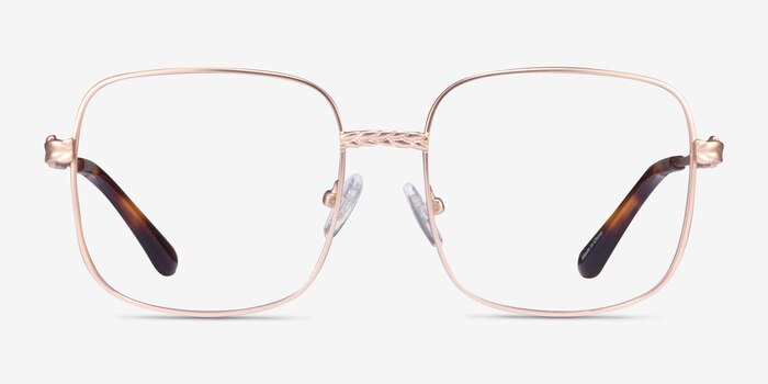 Coil Rose Gold Metal Eyeglass Frames from EyeBuyDirect