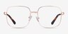 Coil Rose Gold MetalEyeglass Frames from EyeBuyDirect, Front View