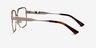 Gear Gold MetalEyeglass Frames from EyeBuyDirect, Side View