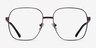 Epicenter Brown Black MetalEyeglass Frames from EyeBuyDirect, Front View