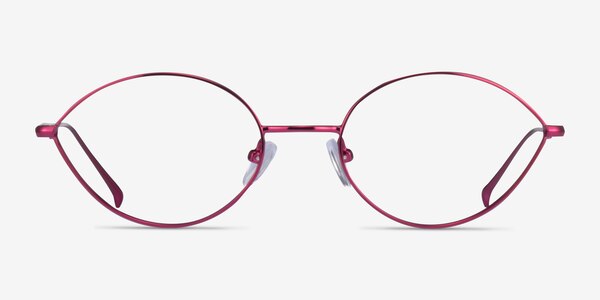 Aperture Clear Purple Métal Montures de lunettes de vue