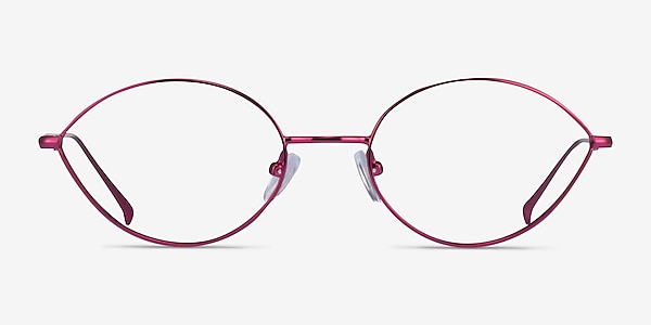 Aperture Clear Purple Metal Eyeglass Frames