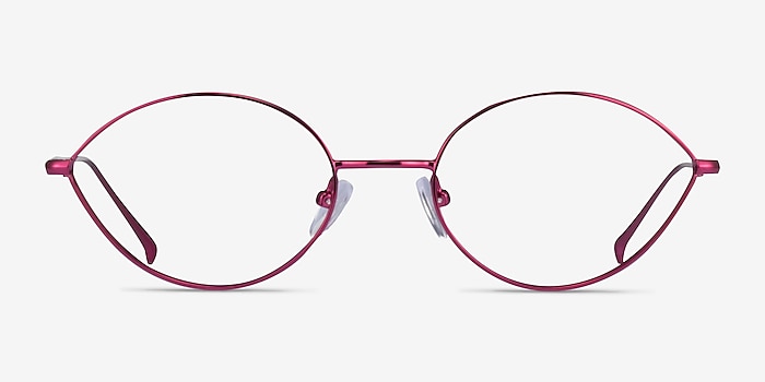 Aperture Clear Purple Metal Eyeglass Frames from EyeBuyDirect