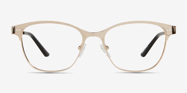 Digital Gold MetalEyeglass Frames from EyeBuyDirect, Front View