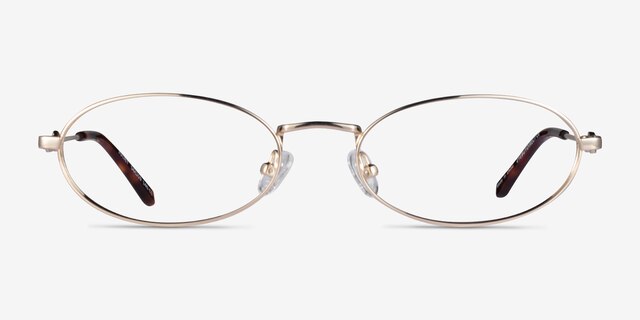 Juliet Gold MetalEyeglass Frames from EyeBuyDirect, Front View