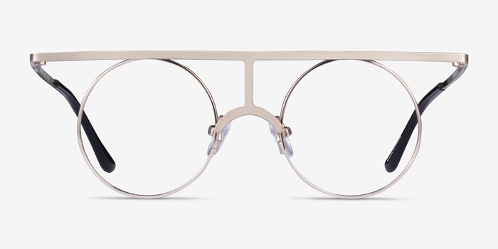 Framework Light Gold Métal Montures de lunettes de vue d'EyeBuyDirect