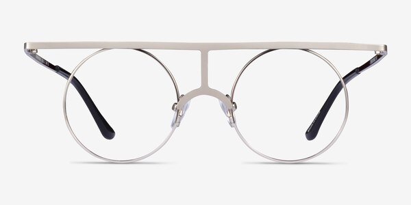 Framework Silver Metal Eyeglass Frames