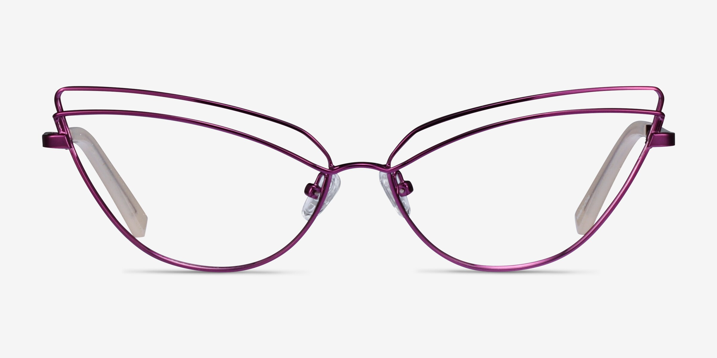 Lunettes De Vue DALVA Volte Face - Créateur Français J.F. Rey - Métal Vert Œil De Chat - Neuf Avec étiquettes