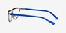 Loom Gold MetalEyeglass Frames from EyeBuyDirect, Side View