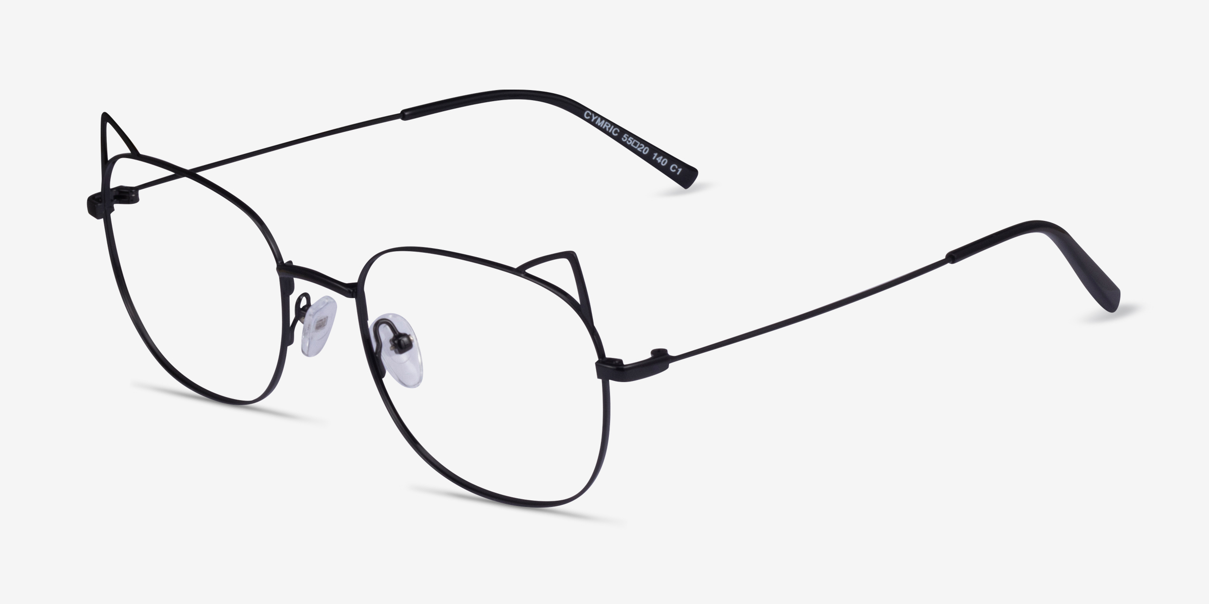 Cymric Cat Eye Black Glasses for Women | Eyebuydirect