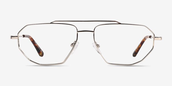 Foxtrot Shiny Gold Spotty Tortoise Metal Eyeglass Frames