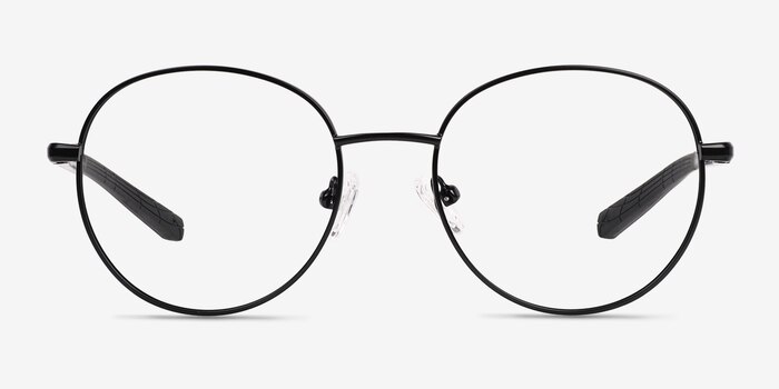 Motivate Matt Black Metal Eyeglass Frames from EyeBuyDirect