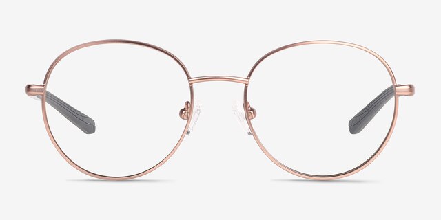 Motivate Rose Gold MetalEyeglass Frames from EyeBuyDirect, Front View