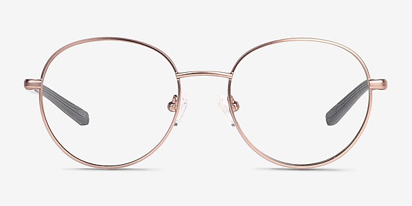 Motivate Rose Gold Metal Eyeglass Frames