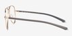 Zest Matt Gold MetalEyeglass Frames from EyeBuyDirect, Side View