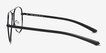 Zest Shiny Black MetalEyeglass Frames from EyeBuyDirect, Side View
