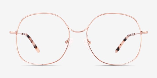 Wilbur Or rose Métal Montures de lunettes de vue