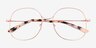 Wilbur Rose Gold MetalEyeglass Frames from EyeBuyDirect, Closed View
