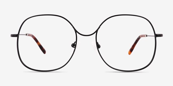 Wilbur Noir Métal Montures de lunettes de vue
