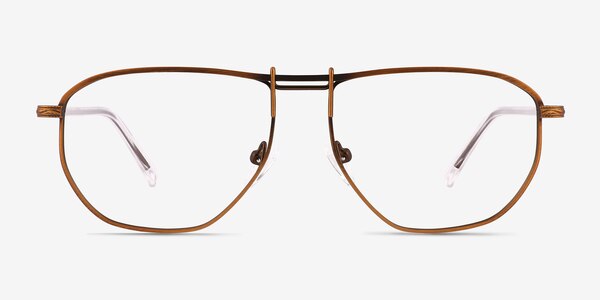 Elwood Bronze Métal Montures de lunettes de vue