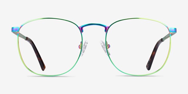 St Michel Multicolor MetalEyeglass Frames from EyeBuyDirect, Front View