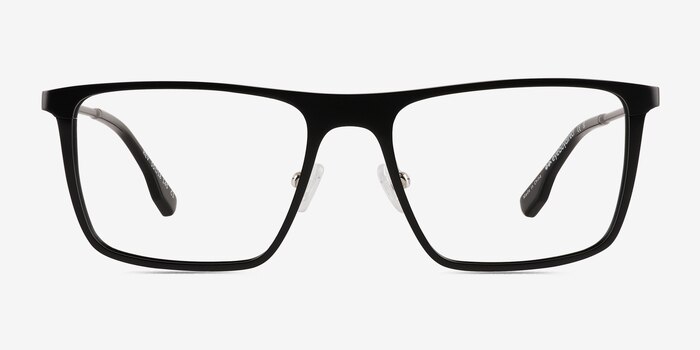 Rev Matte Black Aluminium-alloy Eyeglass Frames from EyeBuyDirect