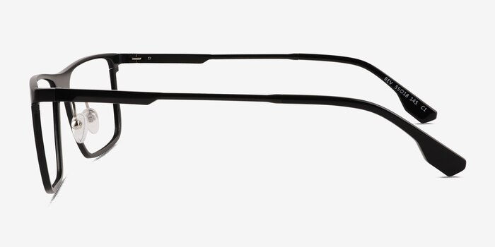 Rev Matte Black Aluminium-alloy Eyeglass Frames from EyeBuyDirect