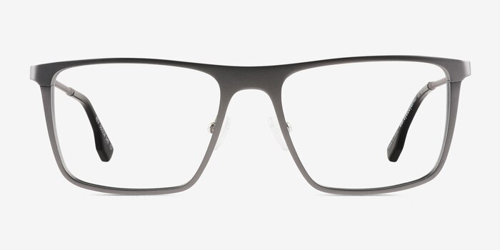 Rev Matte Gunmetal Aluminium-alloy Eyeglass Frames from EyeBuyDirect