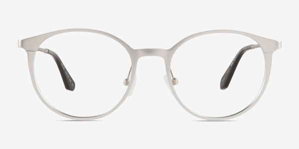 Accel Matte Silver Aluminium-alloy Eyeglass Frames